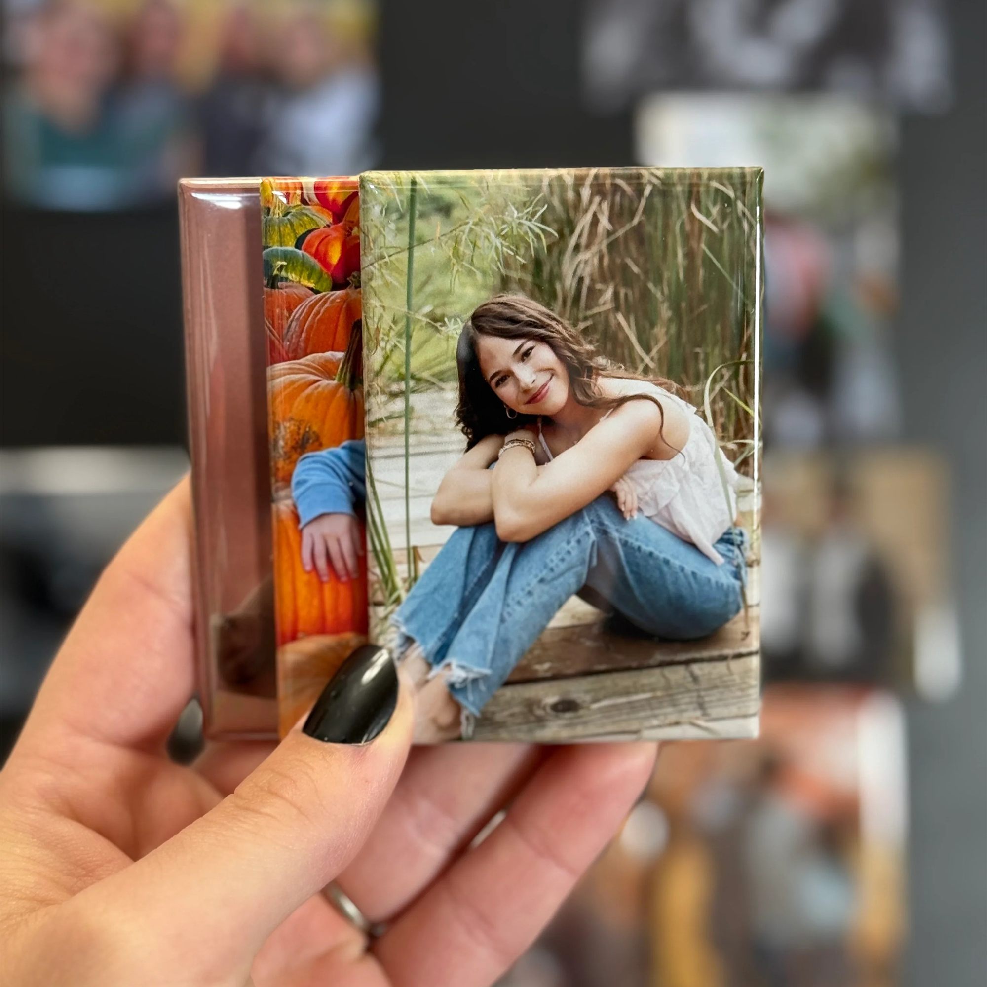 SET Custom Photo Magnet - 2.2 x 3.2 inches (5.5 × 8.1 cm)