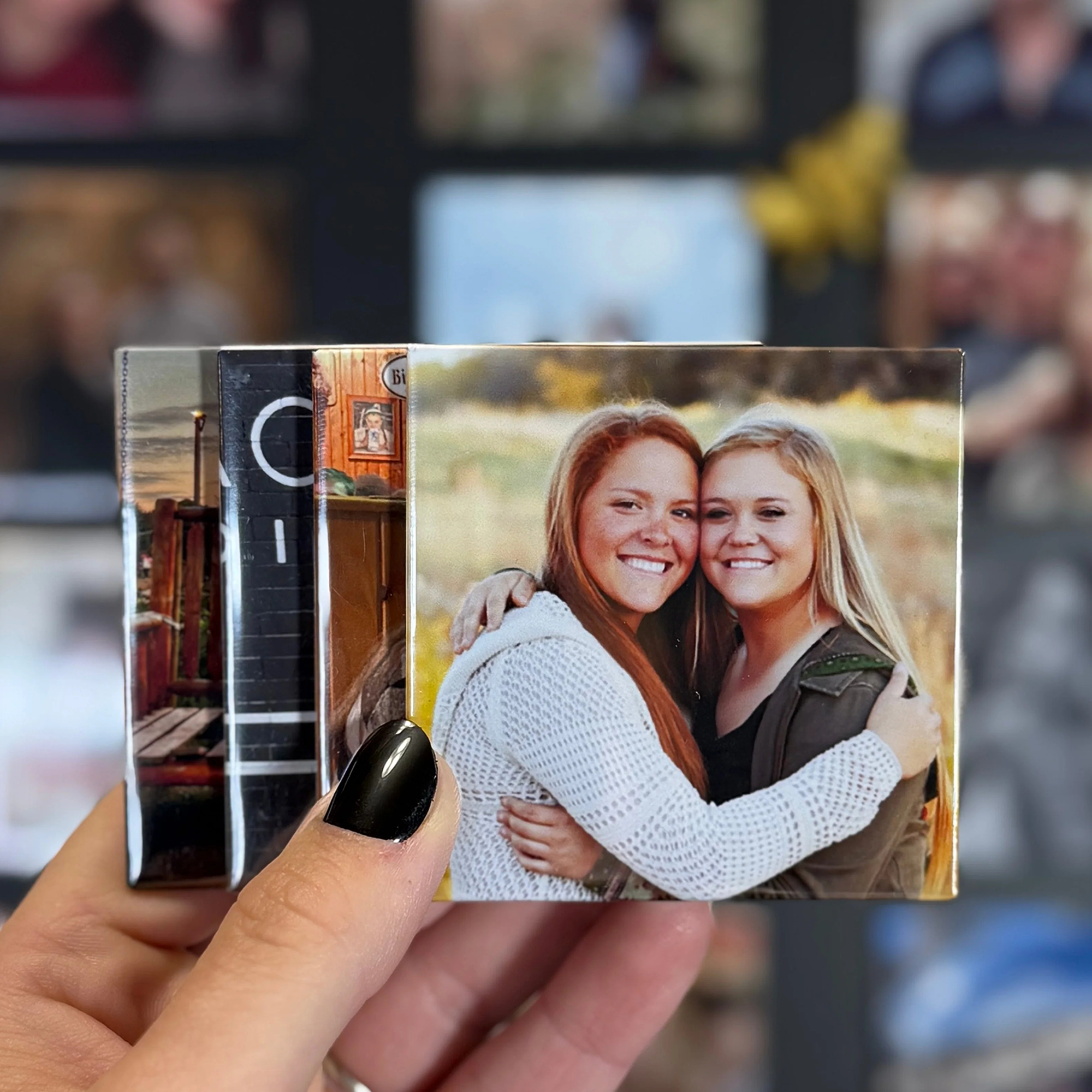 Photo Magnet - 2 × 2 inches (5 × 5 cm)