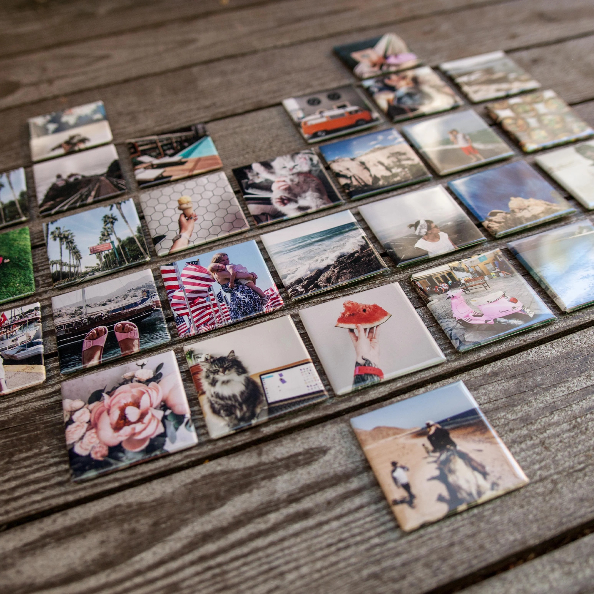 Photo Magnet - 2 × 2 inches (5 × 5 cm)
