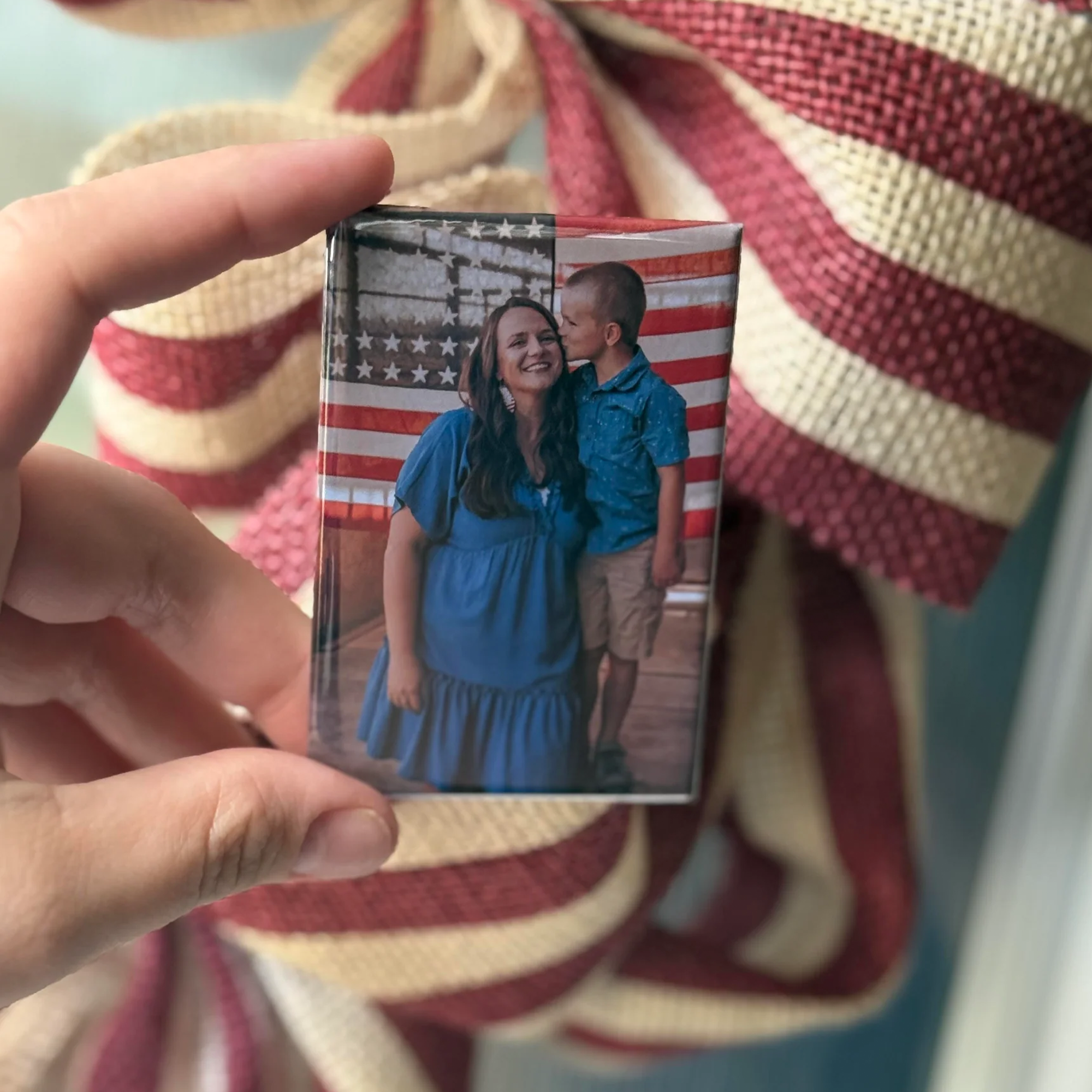 Custom Photo Magnet - 2.2 x 3.2 inches (5.5 × 8.1 cm)