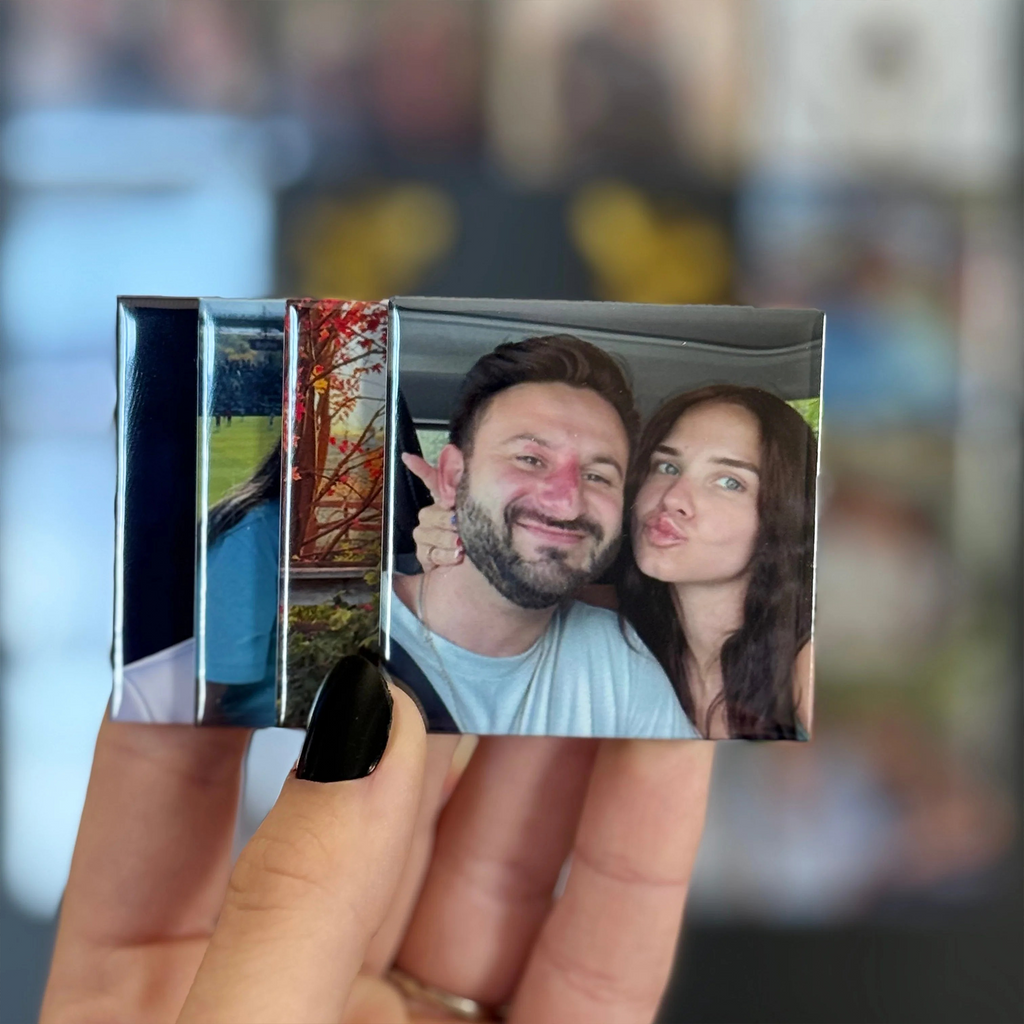 Photo Magnet - 2 × 2 inches (5 × 5 cm)