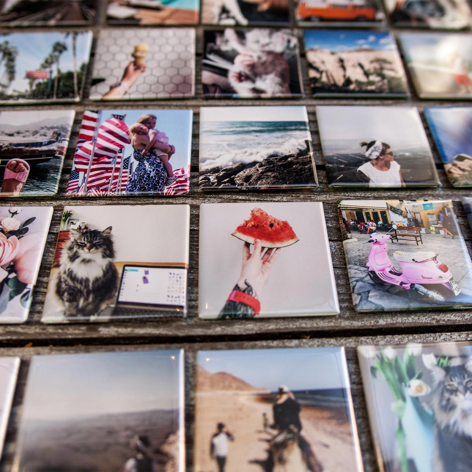 Photo Magnet - 2 × 2 inches (5 × 5 cm)