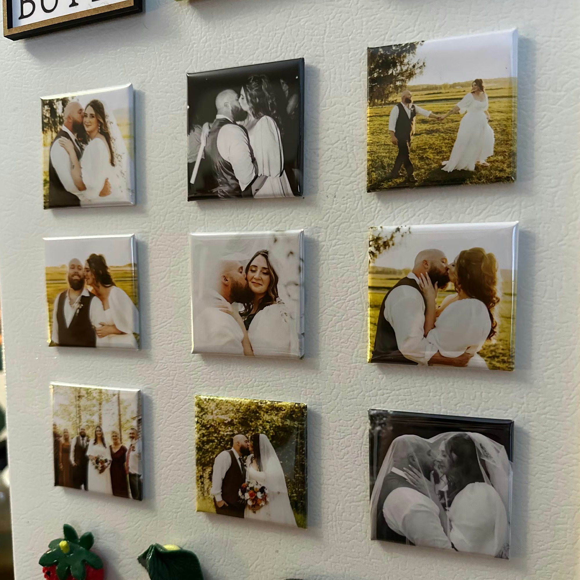 SET Custom Photo Magnet - 2 × 2 inch (5 × 5 cm)